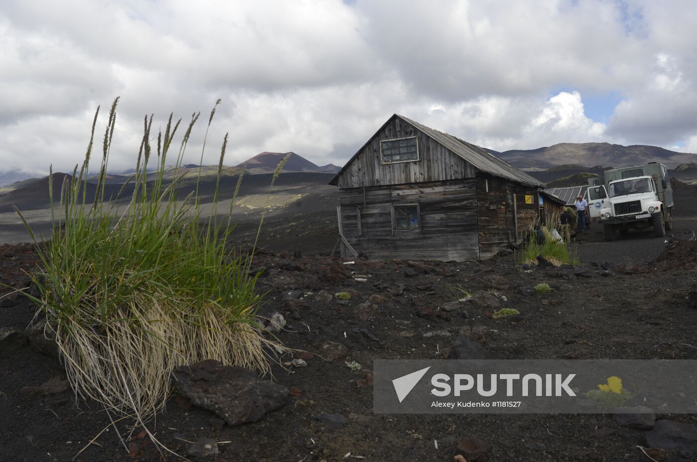 Work of volcanologists in BFTE area on Kamchatka Peninsula