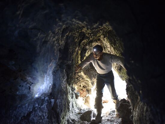 Work of volcanologists in BFTE area on Kamchatka Peninsula