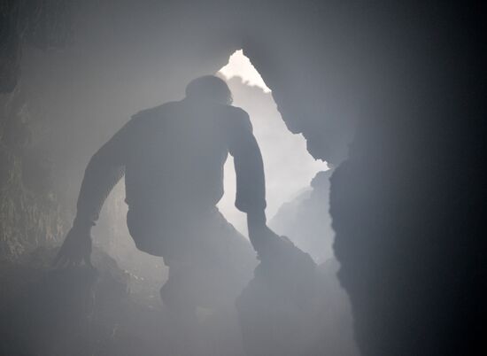 Work of volcanologists in BFTE area on Kamchatka Peninsula