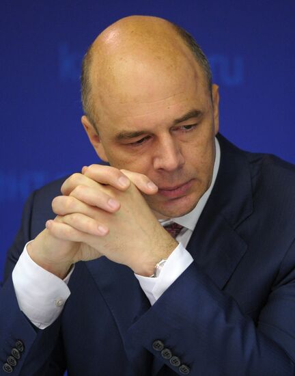 Russian Finance Minister Anton Siluanov