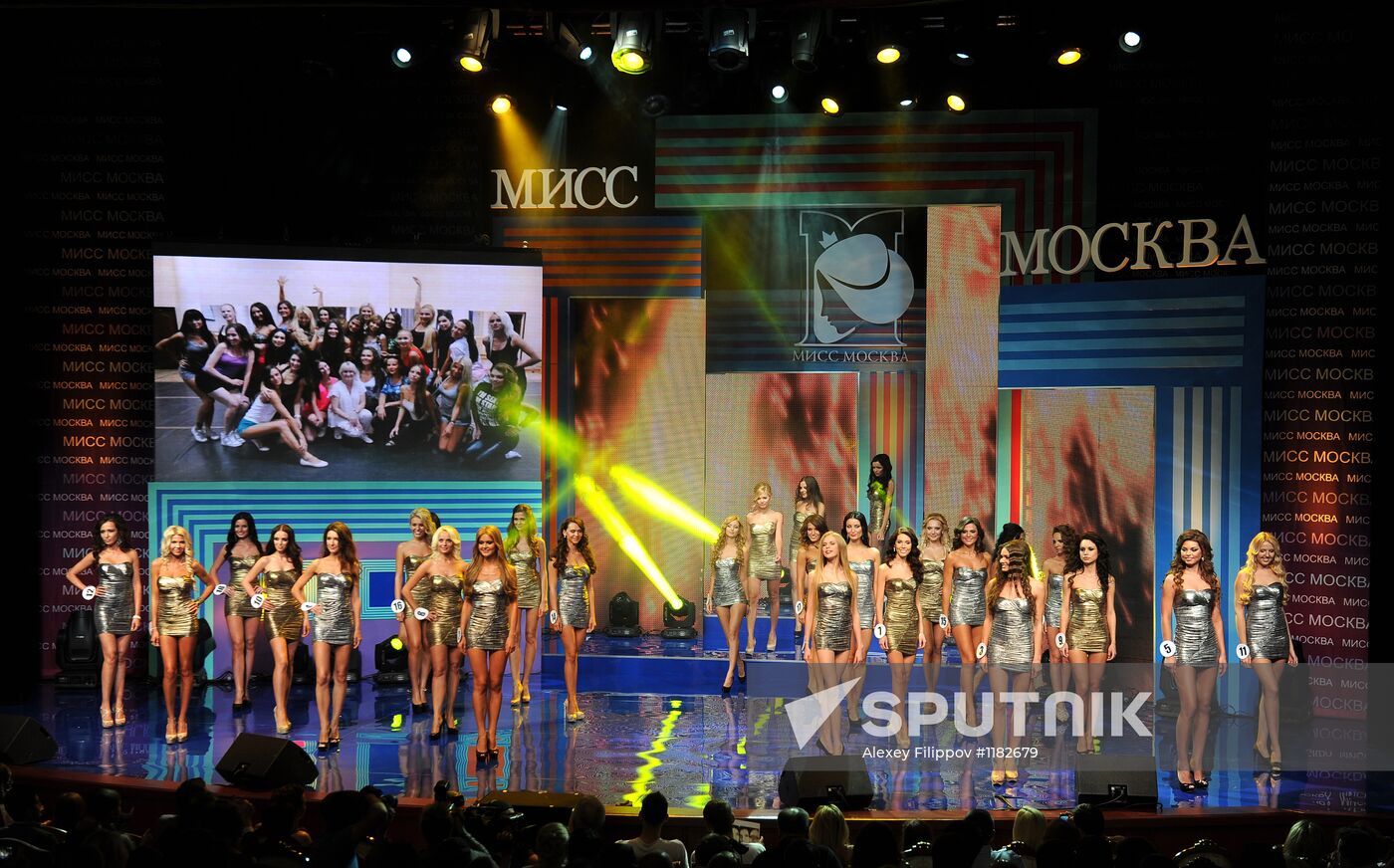 Miss Moscow 2012 beauty pageant, final show