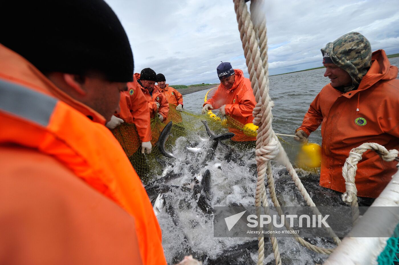 Fishing season starts on Opala River