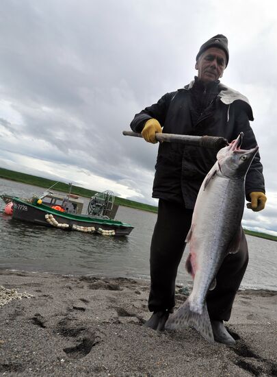 Fishing season starts on Opala River