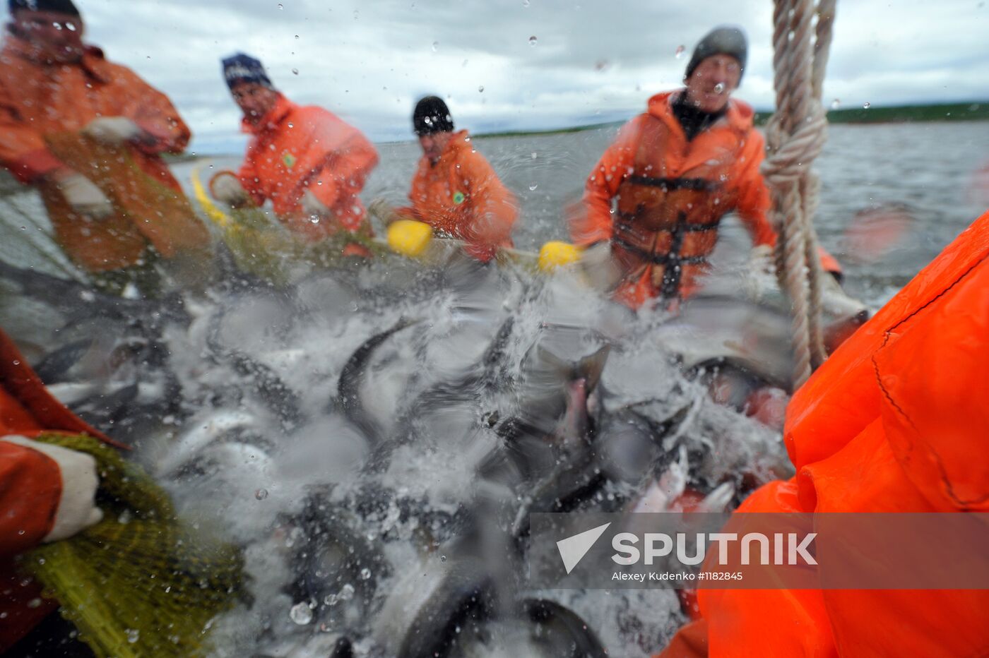 Fishing season starts on Opala River
