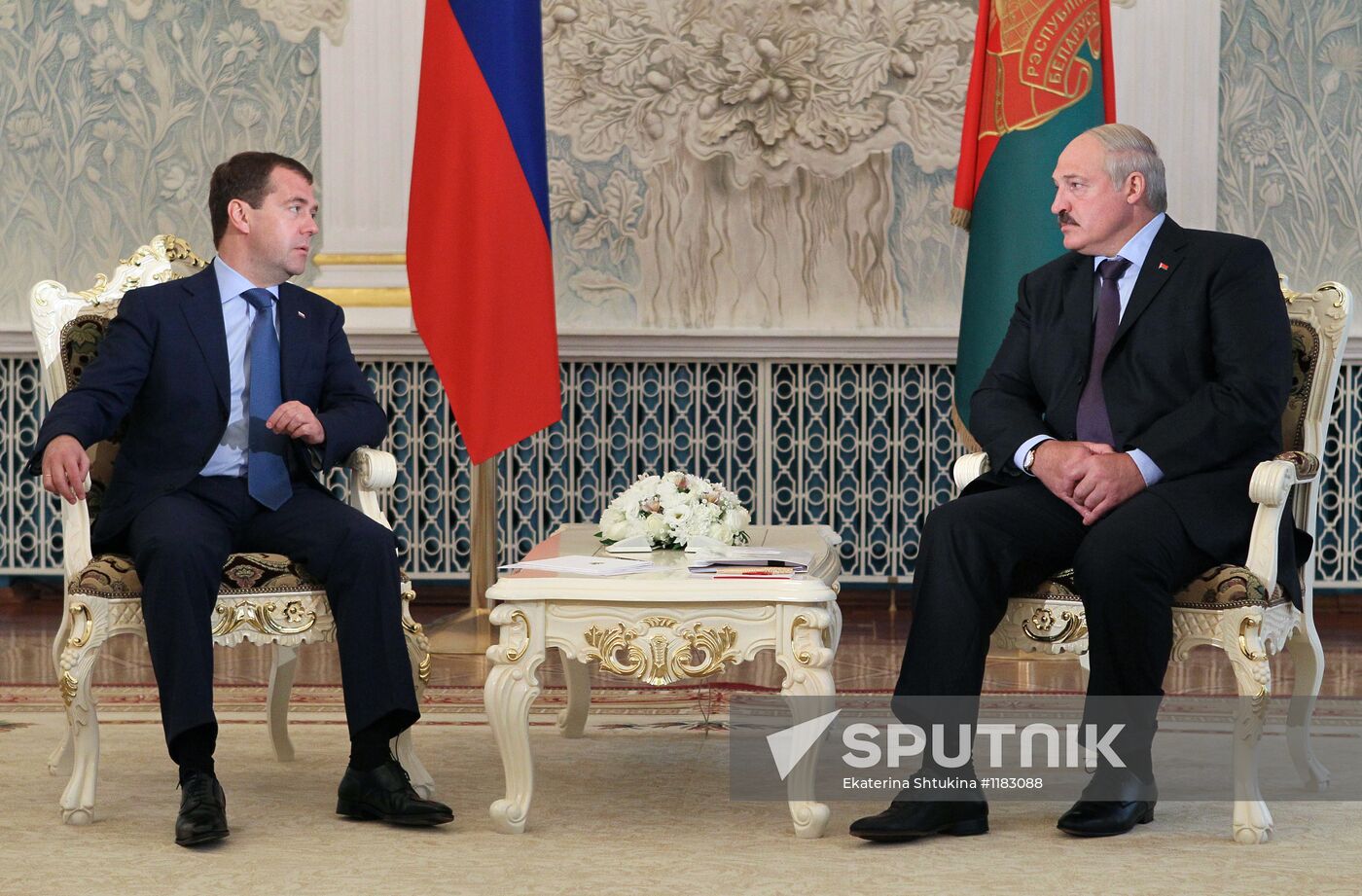 Dmitry Medvedev visits Belarus