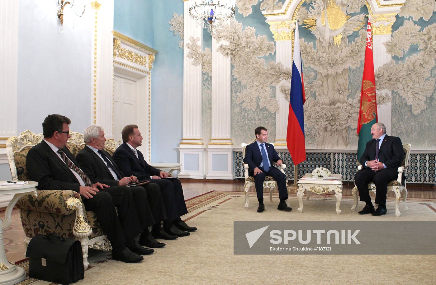 Dmitry Medvedev's working trip to Belarus