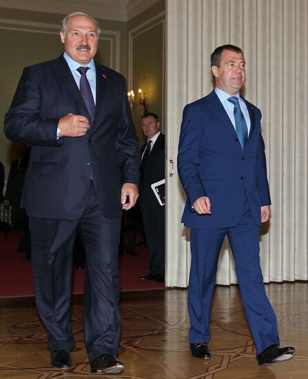 Dmitry Medvedev's working trip to Belarus