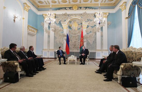 Dmitry Medvedev's working trip to Belarus
