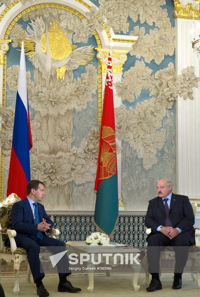 Dmitry Medvedev visits Belarus