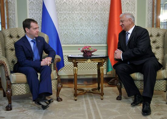 Dmitry Medvedev's working trip to Belarus