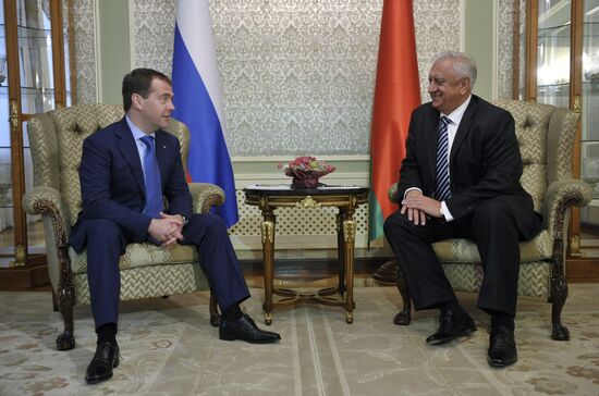 Dmitry Medvedev's working trip to Belarus