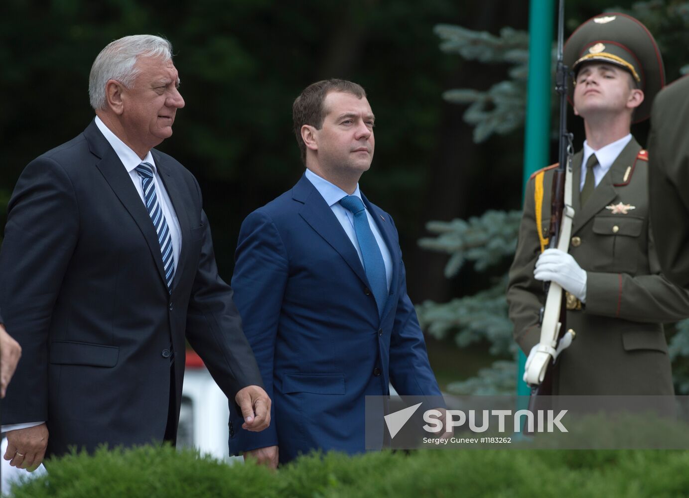 Dmitry Medvedev's working trip to Belarus