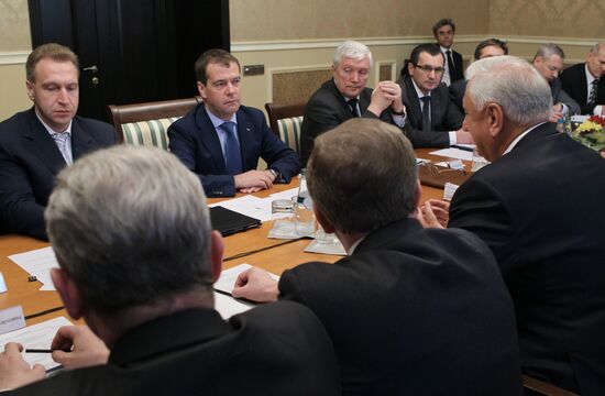Dmitry Medvedev's working trip to Belarus