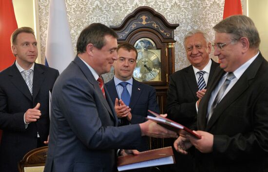 Dmitry Medvedev visits Belarus