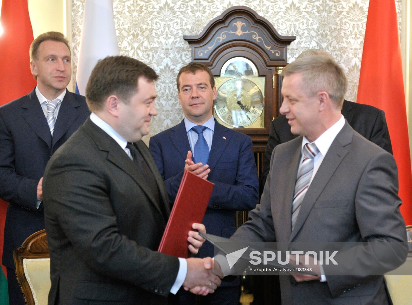 Dmitry Medvedev visits Belarus