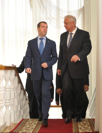 Dmitry Medvedev visits Belarus