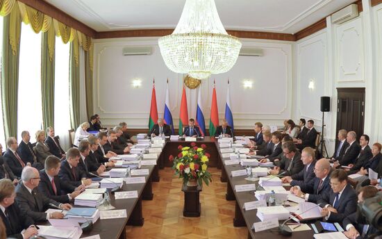Dmitry Medvdev visits Belarus