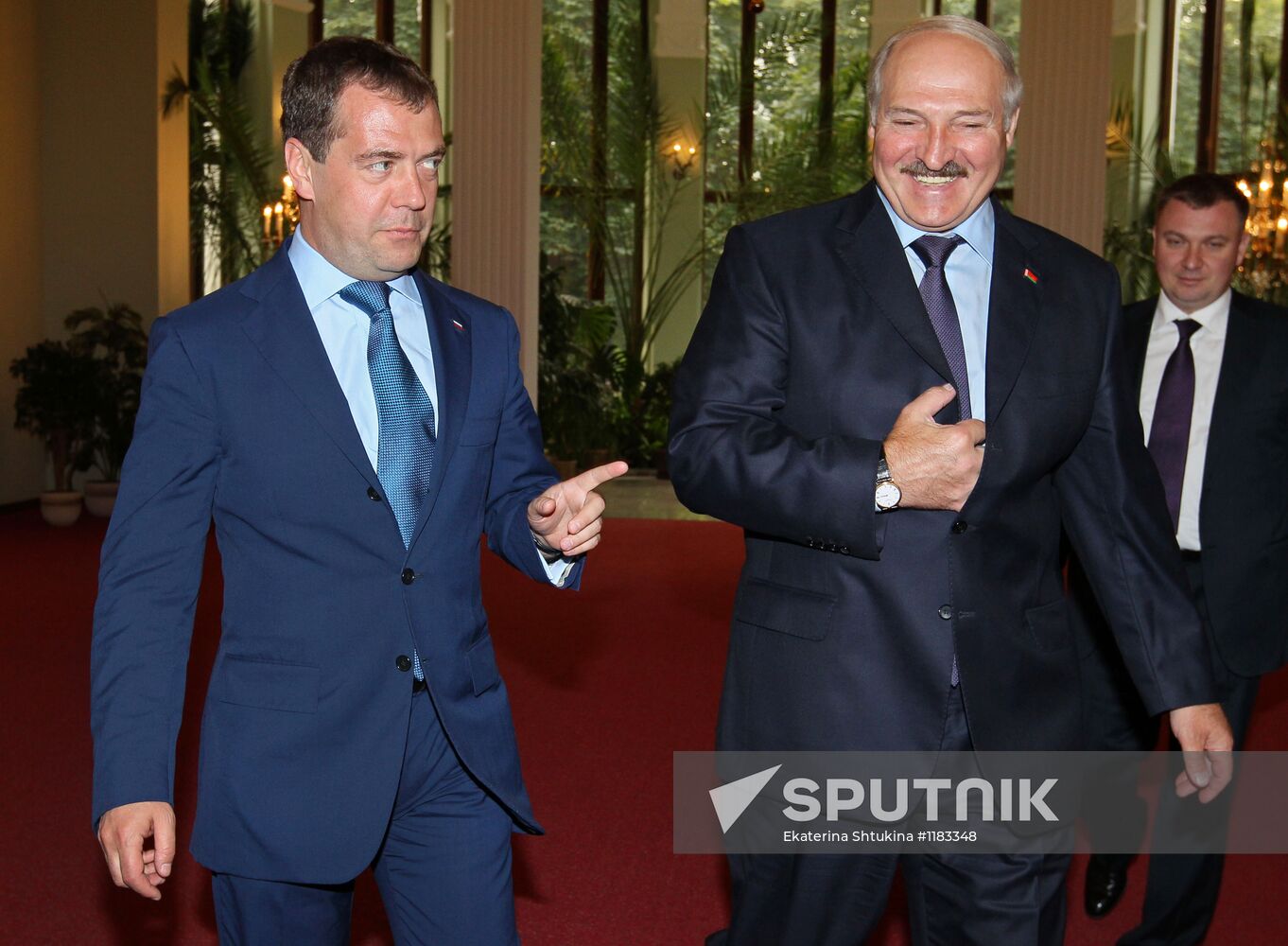 Dmitry Medvedev visits Belarus