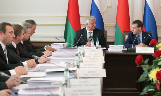 Dmitry Medvdev visits Belarus