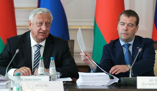 Dmitry Medvdev visits Belarus