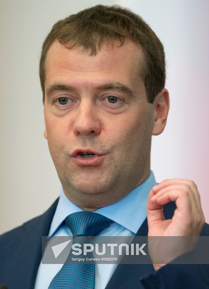 Dmitry Medvedev visits Belarus
