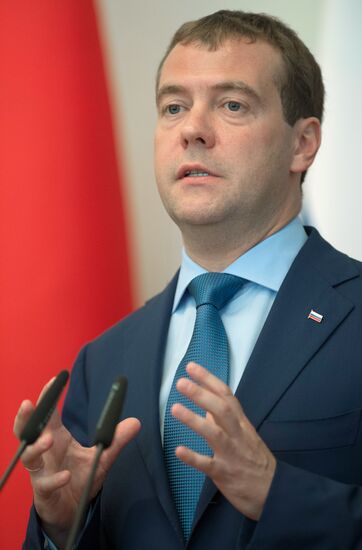Dmitry Medvedev visits Belarus