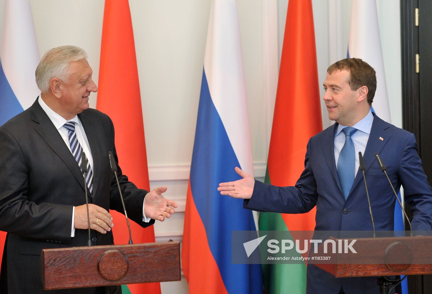 Dmitry Medvedev visits Belarus