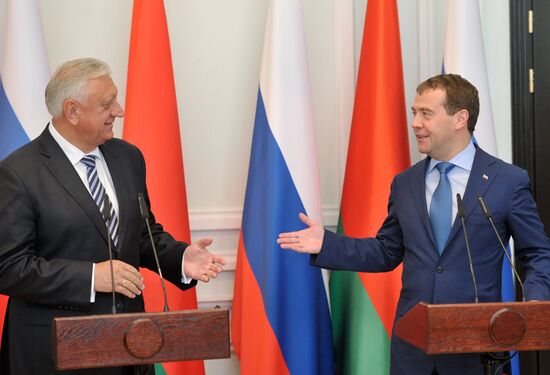 Dmitry Medvedev visits Belarus