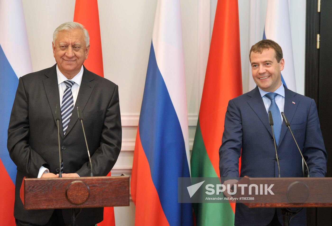 Dmitry Medvedev visits Belarus