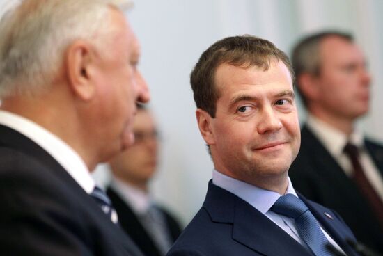 Dmitry Medvedev visits Belarus