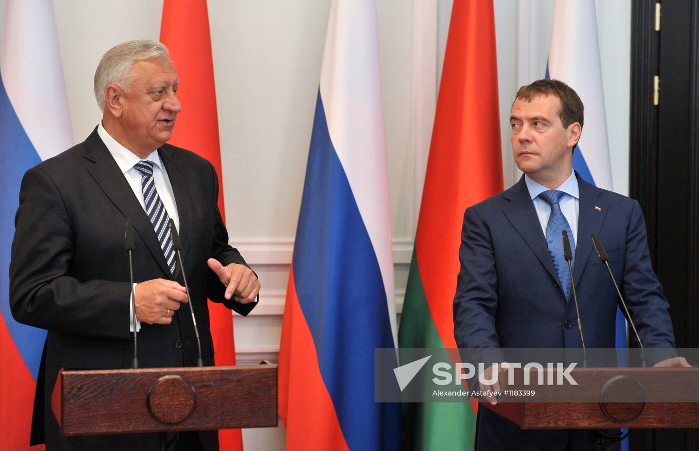 Dmitry Medvedev visits Belarus