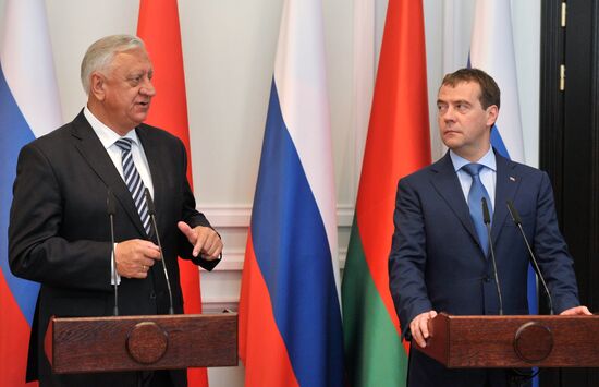 Dmitry Medvedev visits Belarus