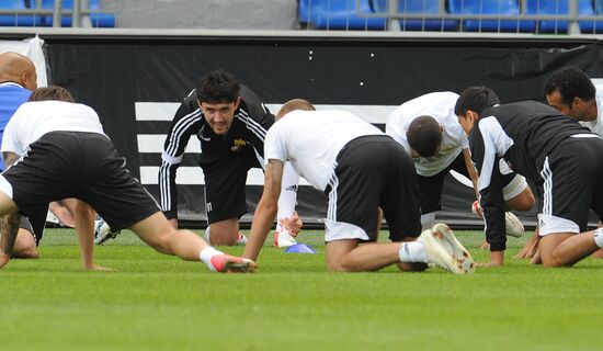 FC Anzhi Makhachkala holds training session