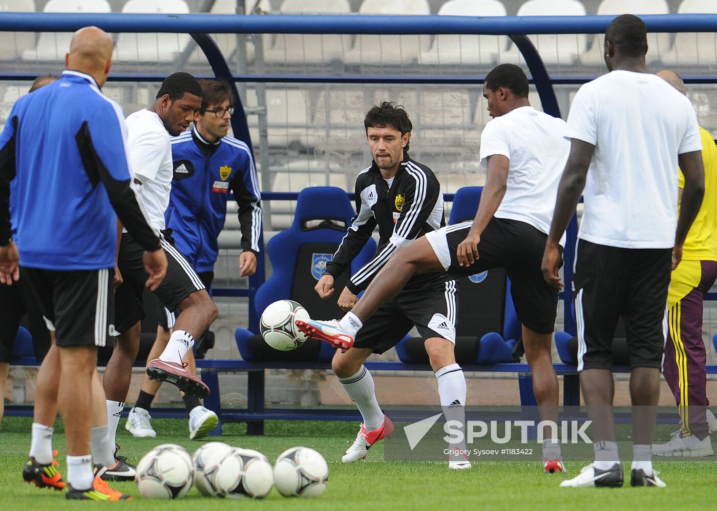 FC Anzhi Makhachkala holds training session