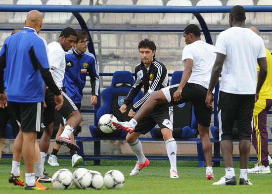 FC Anzhi Makhachkala holds training session