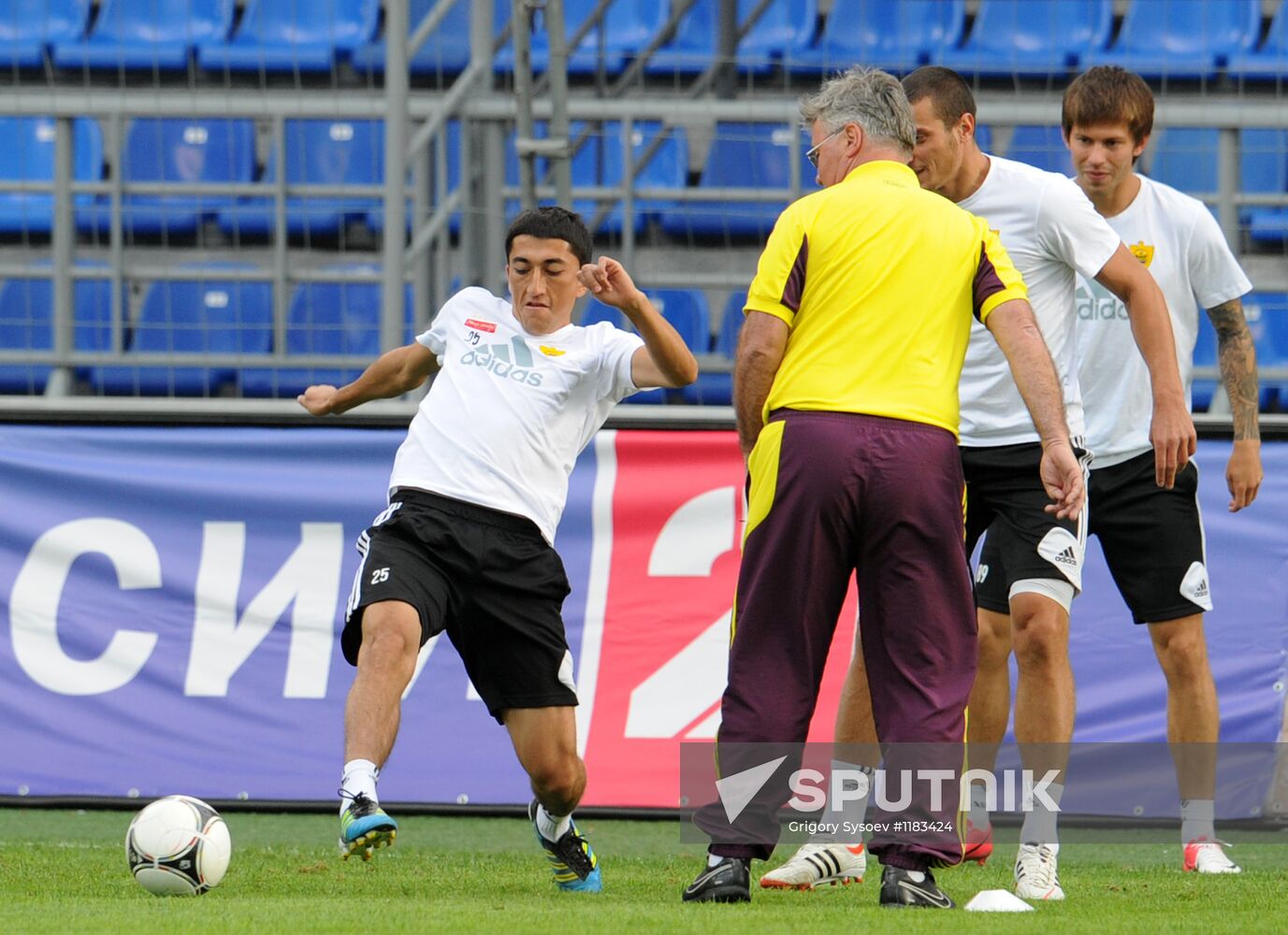 FC Anzhi Makhachkala holds training session