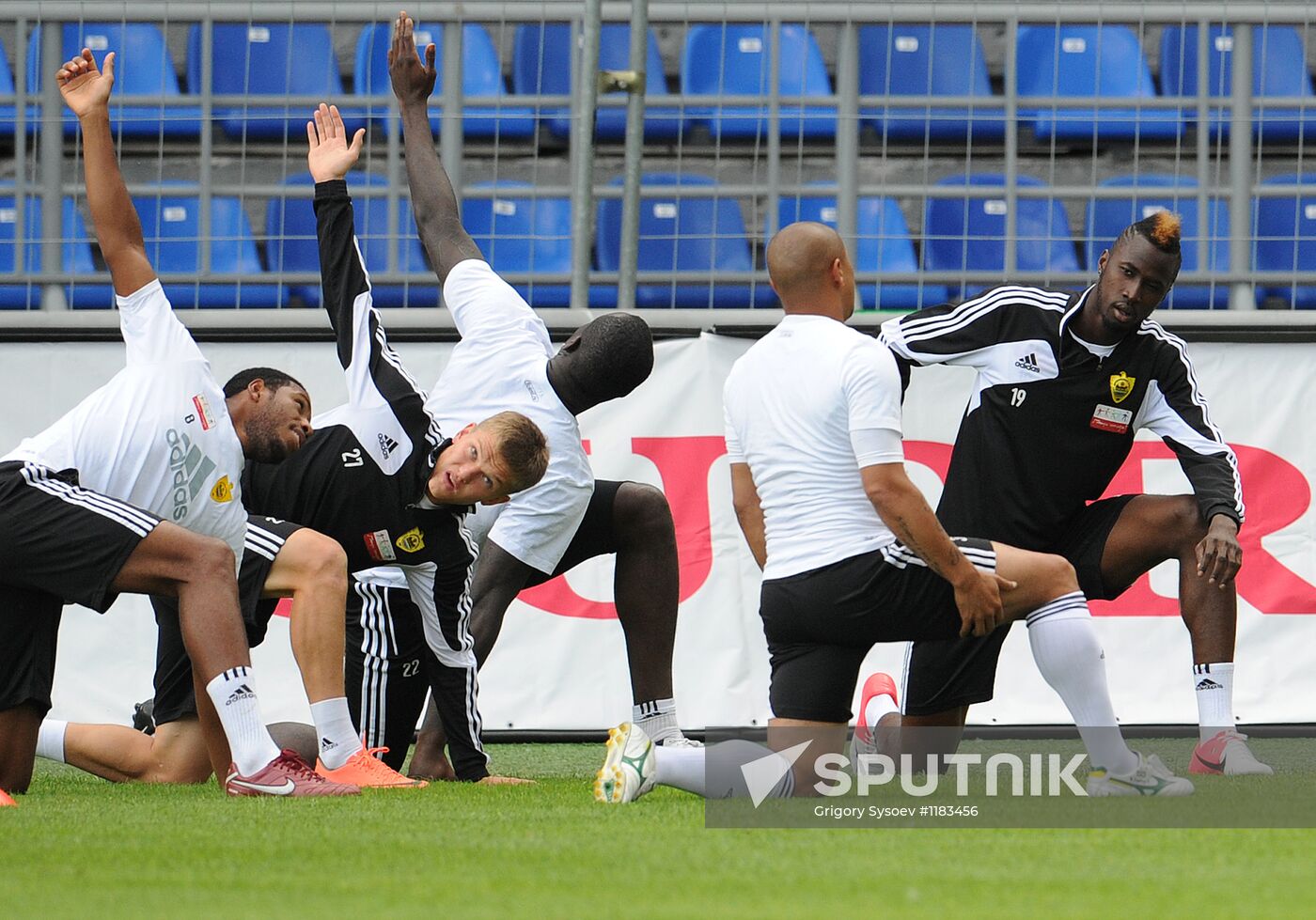 FC Anzhi Makhachkala holds training session