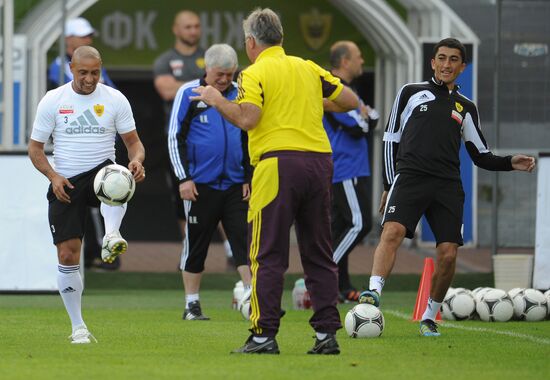 FC Anzhi Makhachkala holds training session