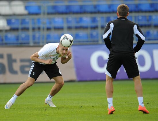 FC Anzhi Makhachkala holds training session