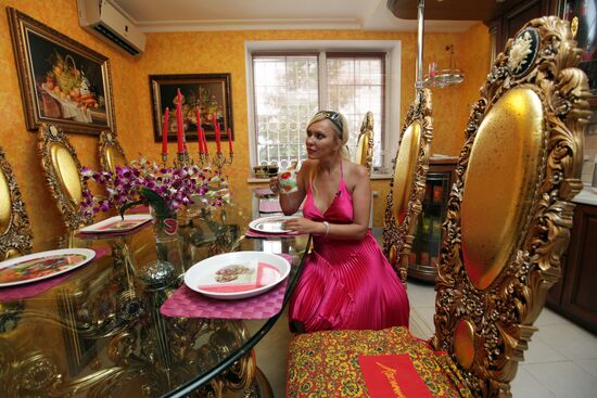 Writer Yulia Shilova's country house