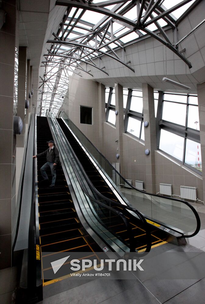 New terminal at Knevichi airport, Vladivostok