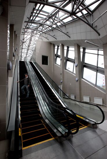 New terminal at Knevichi airport, Vladivostok