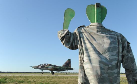 Primorsko-Akhtarsk military airport in Krasnodar Territory