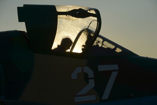 Primorsko-Akhtarsk military airport in Krasnodar Territory
