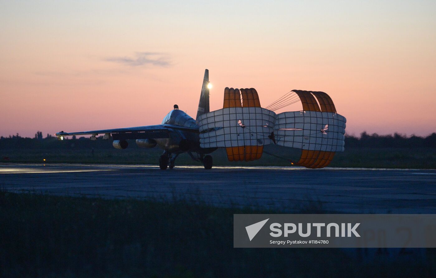 Primorsko-Akhtarsk military airport in Krasnodar Territory