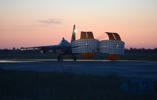 Primorsko-Akhtarsk military airport in Krasnodar Territory