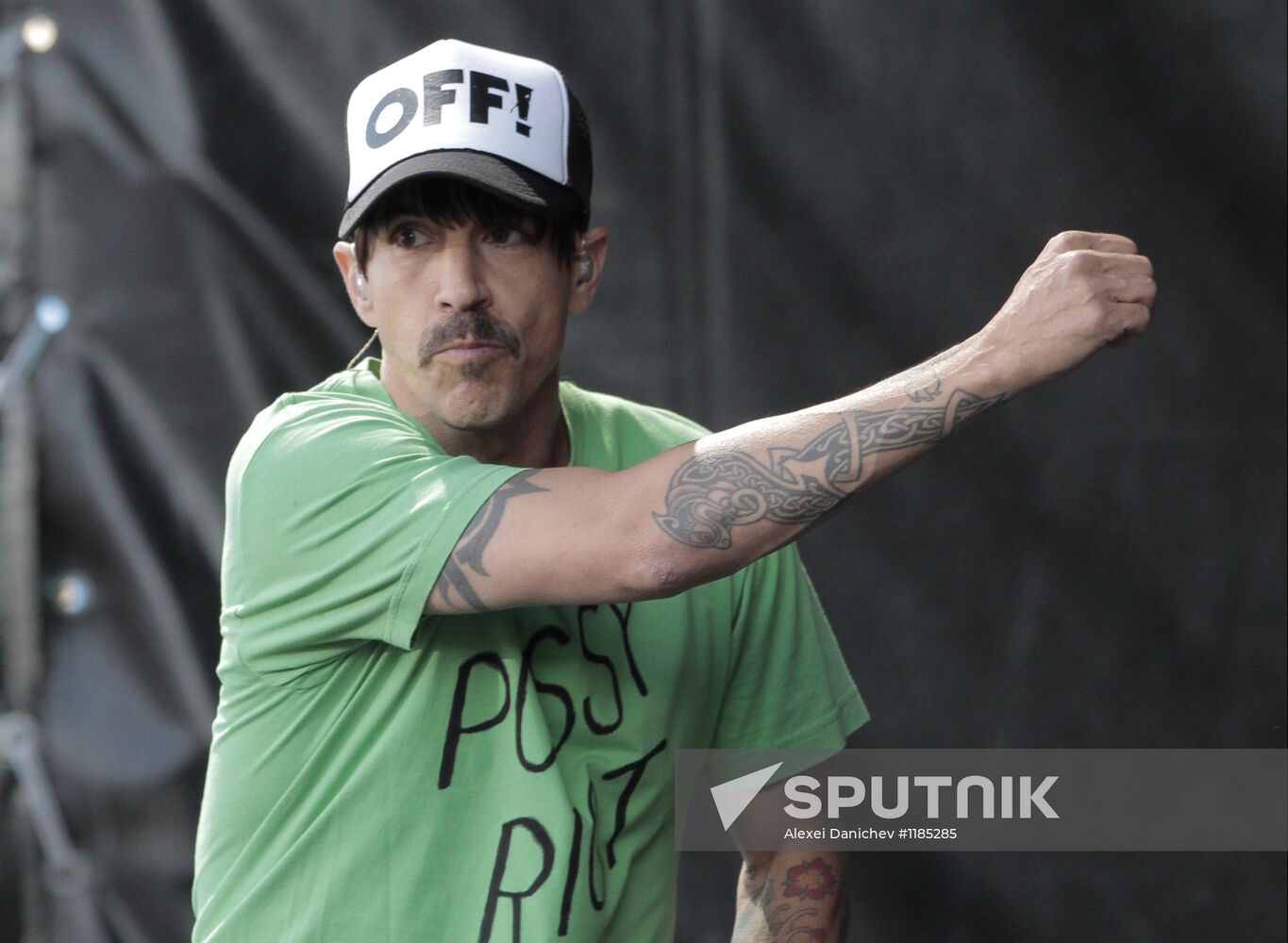 Red Hot Chili Peppers concert in St. Petersburg