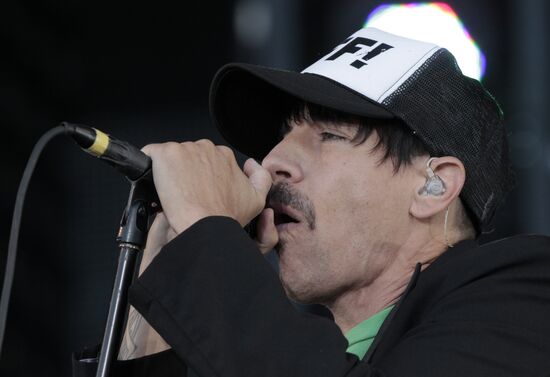 Red Hot Chili Peppers concert in St. Petersburg