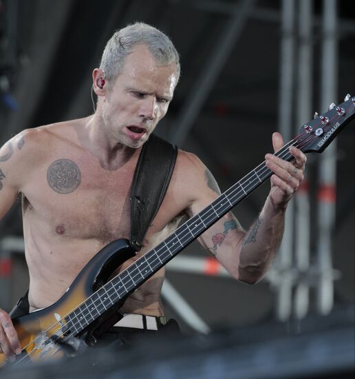 Red Hot Chili Peppers concert in St. Petersburg