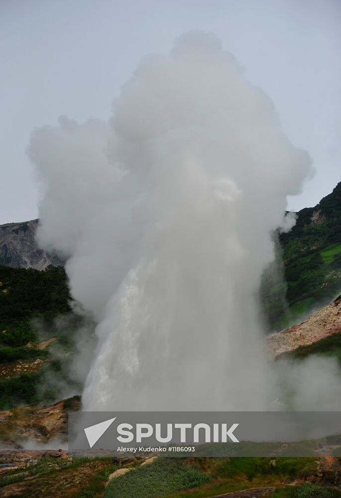 Valley of Geysers in Kronotsky Nature Reserve